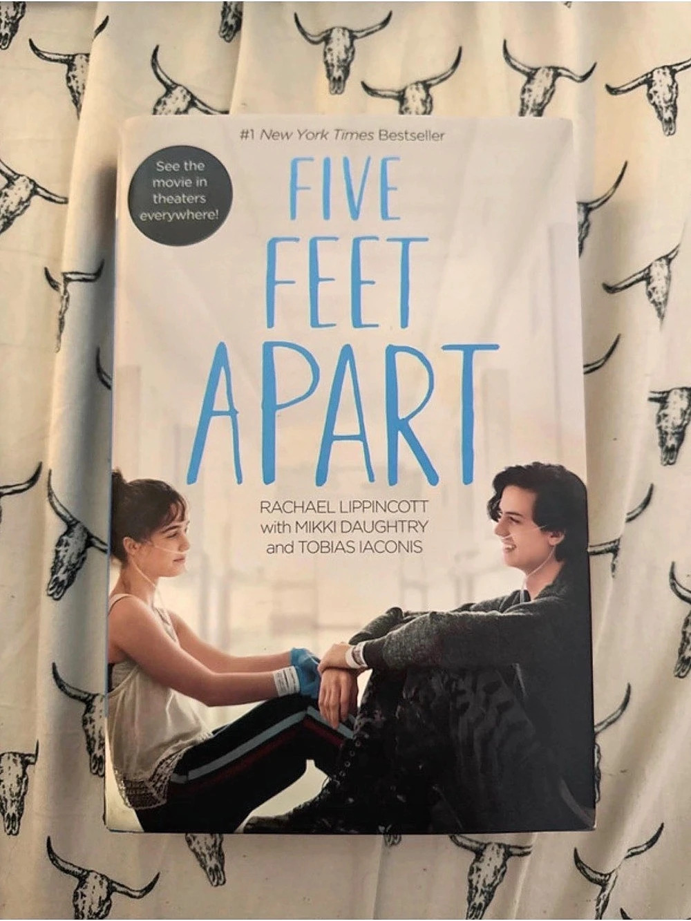 Simon & Schuster Five Feet Apart by Rachael Lippincott Paperback Book in White &